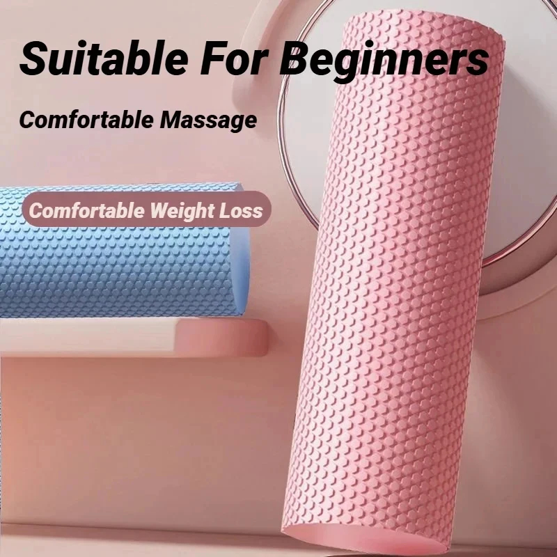 Home Pilates Yoga - 육각형 EVA 폼 요가 롤러, 10cm