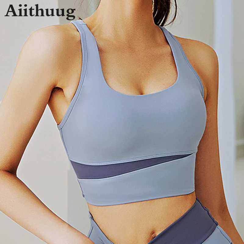 Pilates Yoga Joint - Aiithuug 요가 자르기 탑 스플라이싱 조인트