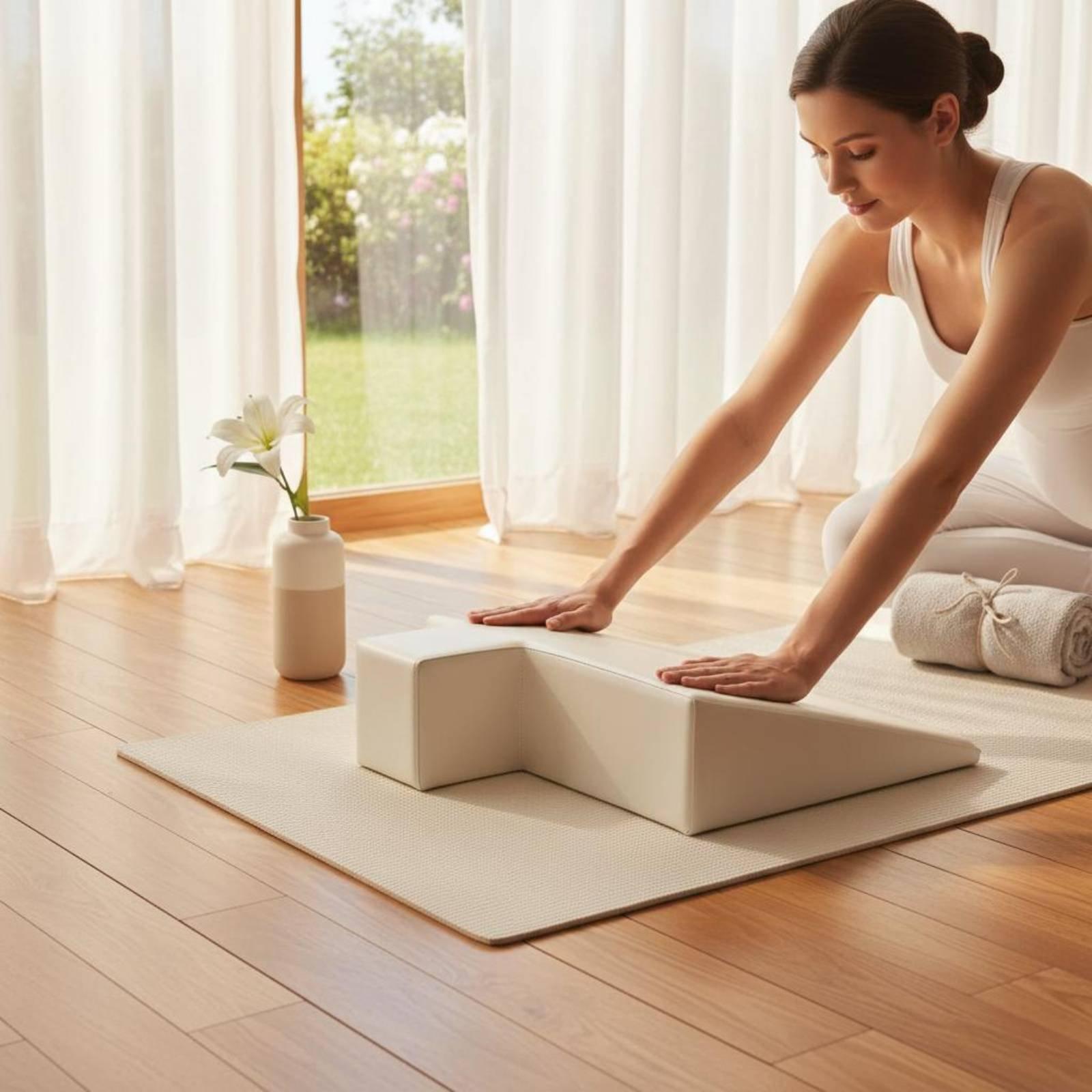 Pilates & Yoga Unleashed Studio Tuckahoe - 임산부 지원 쿠션 고밀도 폼 운동