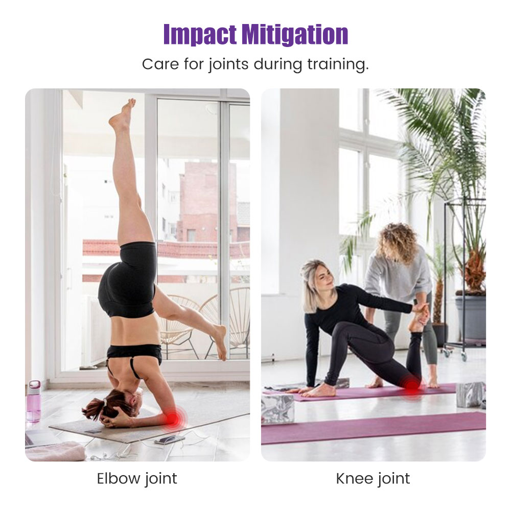 휴대용 요가 무릎 팔꿈치 관절 보호 패드 피트니스 운동 - Pilates Yoga Joint 리뷰 및 가격