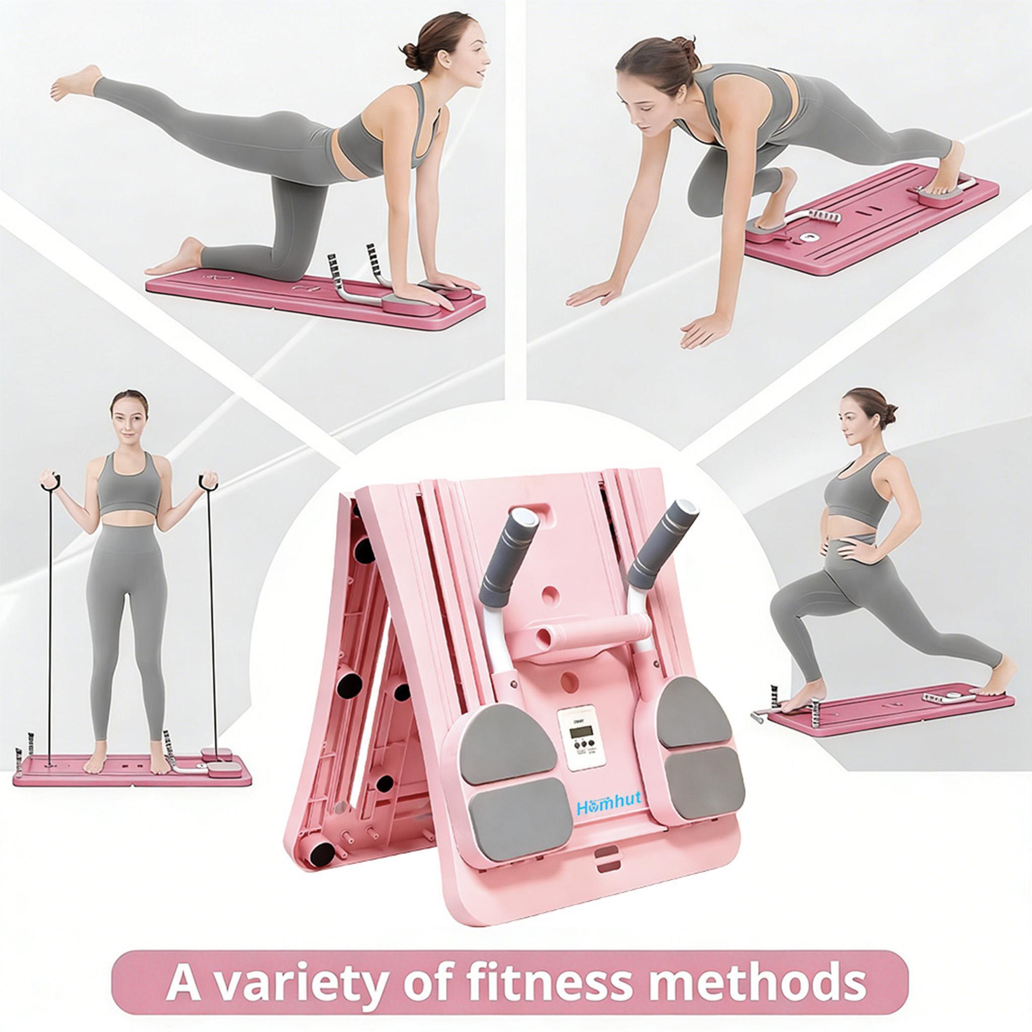 다기능 홈짐 피트니스 트레이너 보드, 저항 밴드 포함, - Home Pilates Yoga 리뷰 및 가격