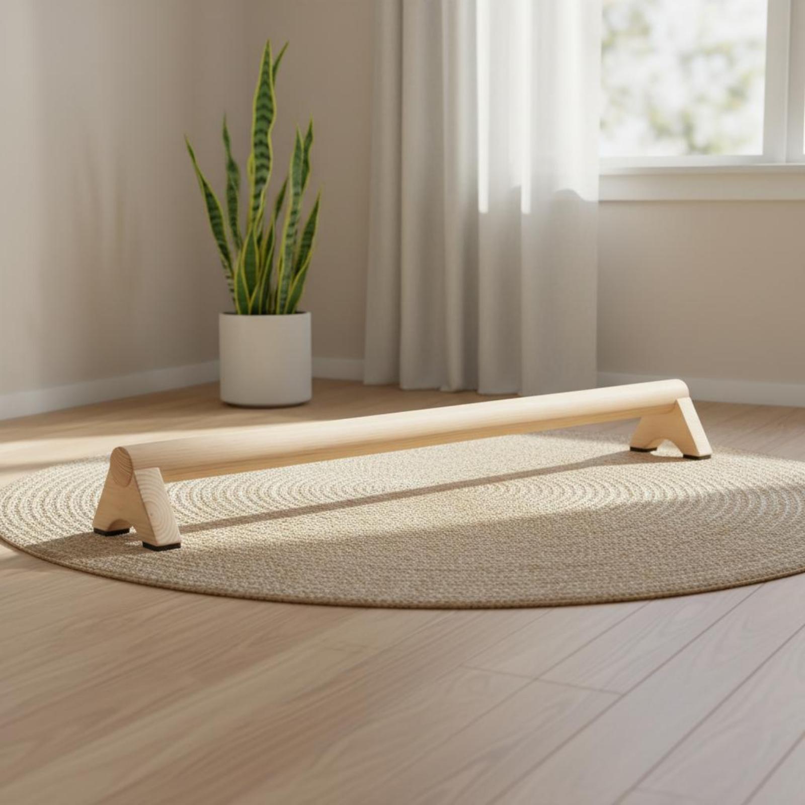 나무 밸런스 빔 트레이너, 요가 밸런스 쿠션, 코어 근 - Home Pilates Yoga 리뷰 및 가격