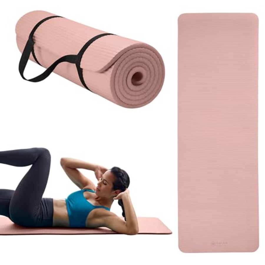 두꺼운 요가 매트, 간편하게 고정할 수 있는 운동 및  - Pilates Yoga Joint 리뷰 및 가격