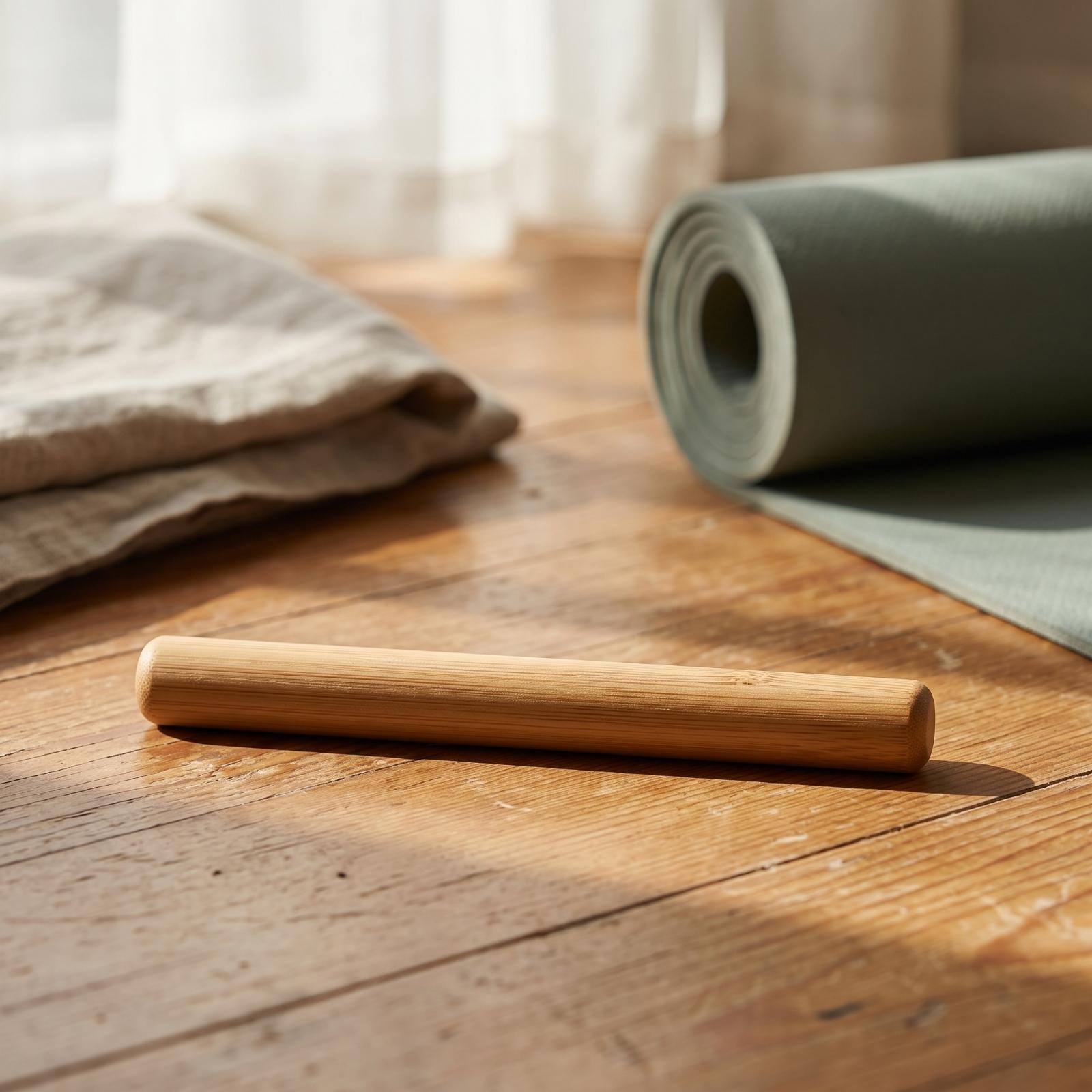 대나무 요가 무릎 치료봉 - 자세 교정, 균형 유지 및 - Pilates Yoga Joint 리뷰 및 가격