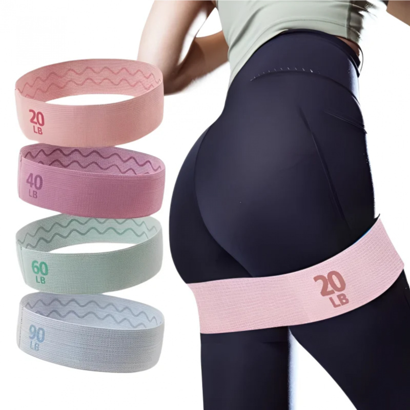 20-90LB 패브릭 탄성 밴드 피트니스 저항 밴드 요 - Pilates Yoga Joint 리뷰 및 가격