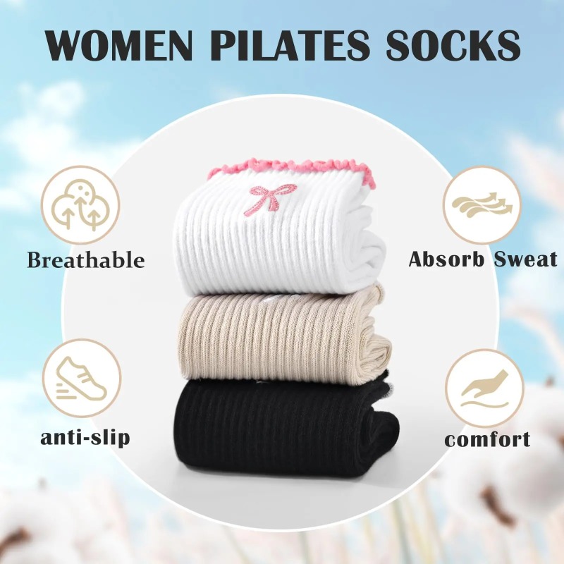 프로페셔널 요가 양말, 면 스트랩 실리콘 미끄럼 방지  - Yoga Pilates Yoga 리뷰 및 가격
