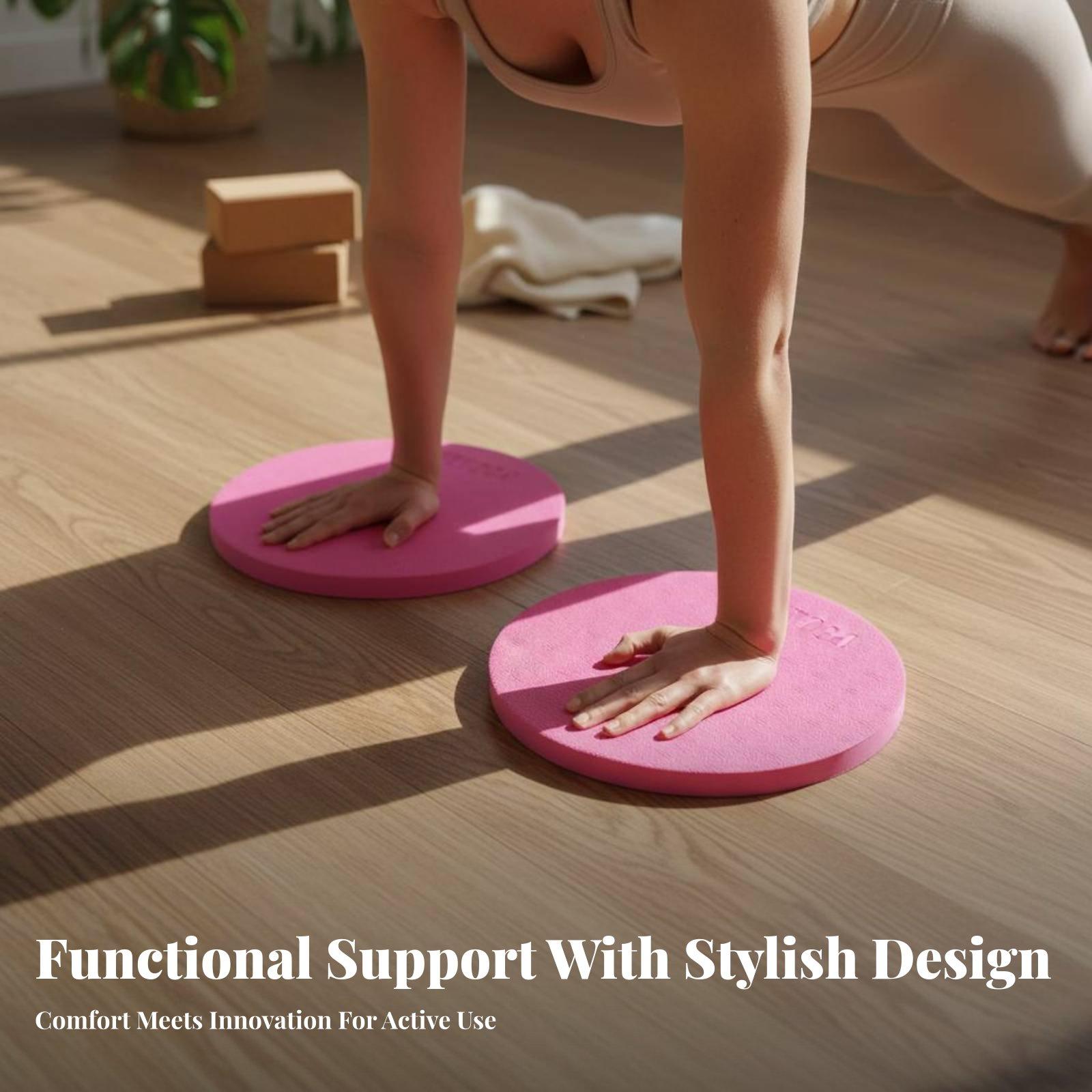 두꺼운 폼 소재의 요가 팔꿈치 보호대 2개 세트, 운동 - Pilates Yoga Joint 리뷰 및 가격