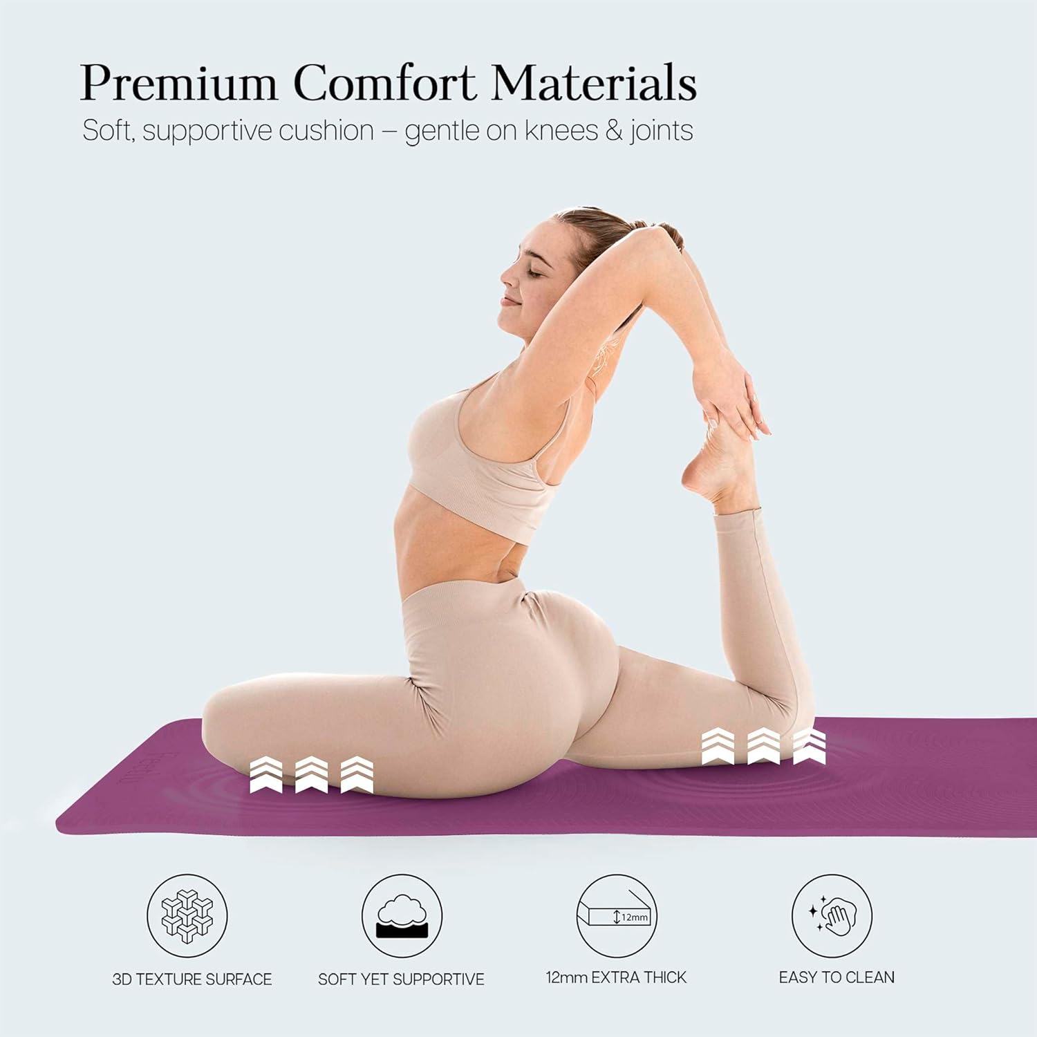 요가, 필라테스 및 바닥 운동용 - 매우 두꺼운 12m - Pilates Yoga Joint 리뷰 및 가격