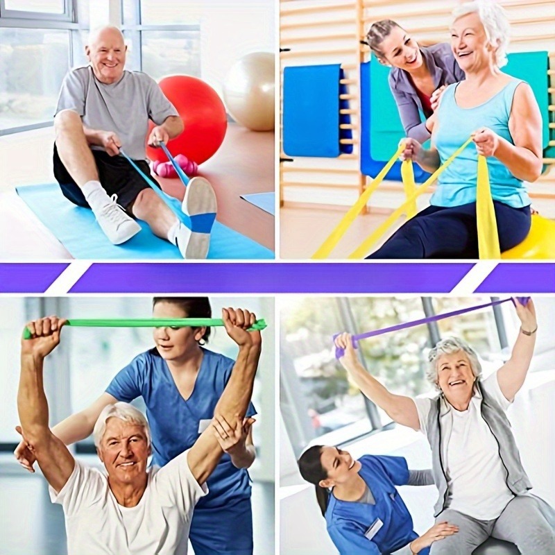 5 레벨 요가 저항 밴드 세트 근력 훈련을위한 5 조각 - Home Pilates Yoga 리뷰 및 가격